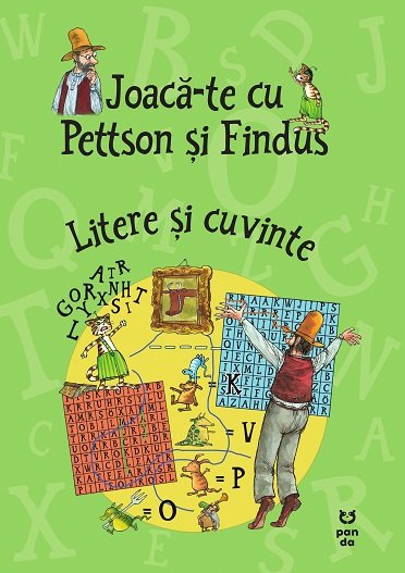 Joacă-te cu Pettson și Findus. Litere și cuvinte - Sven Nordqvist