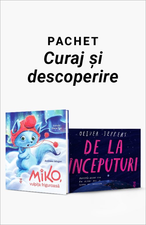 Pachet Curaj și descoperire - Oliver Jeffers