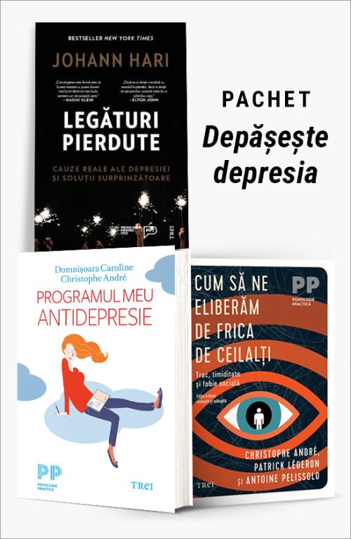 Pachet Depășește depresia - Johann Hari