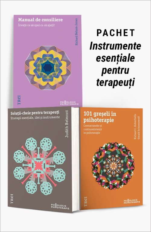 Pachet Instrumente esențiale pentru terapeuți - Richard Nelson-Jones, Judith Belmont, Richard C. Robertiello