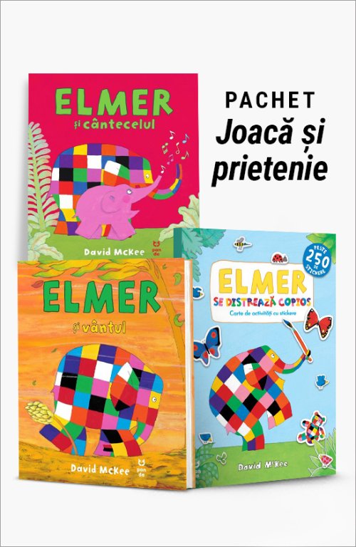 Pachet Joacă și prietenie - David McKee