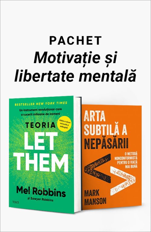 Pachet Motivație și libertate mentală - Mel Robbins