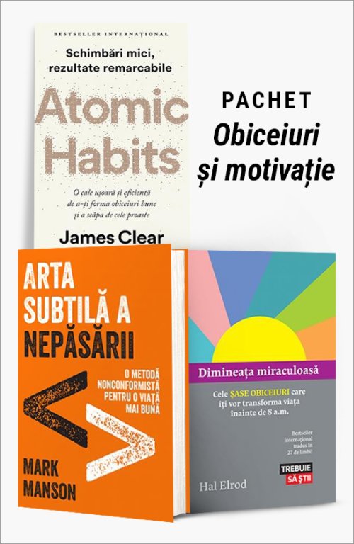 Pachet Obiceiuri și motivație - James Clear