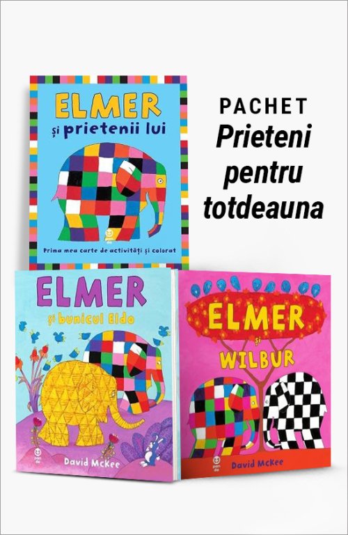 Pachet Prieteni pentru totdeauna - David McKee