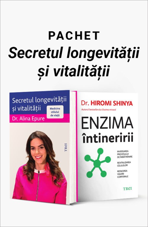 Pachet Secretul longevității și vitalității - Alina Epure, Dr. Hiromi Shinya