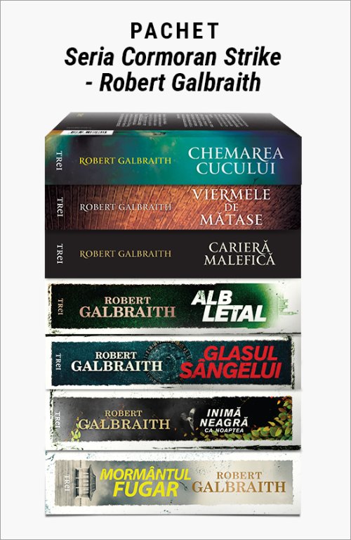 Pachet Seria Cormoran Strike - Robert Galbraith - Robert Galbraith