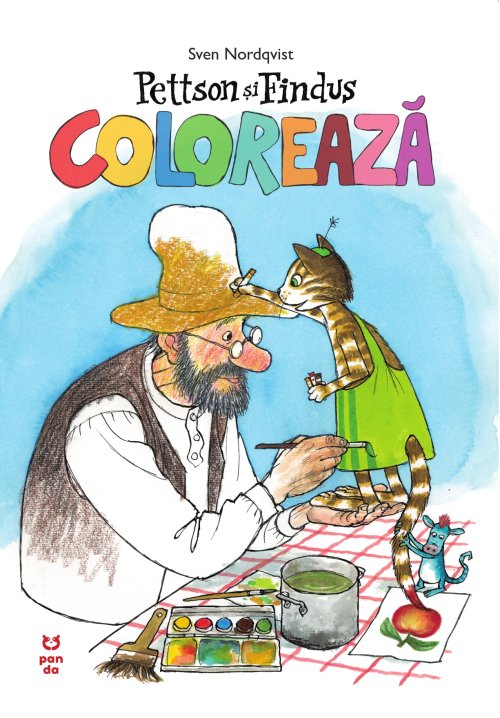 Pettson și Findus colorează - Sven Nordqvist